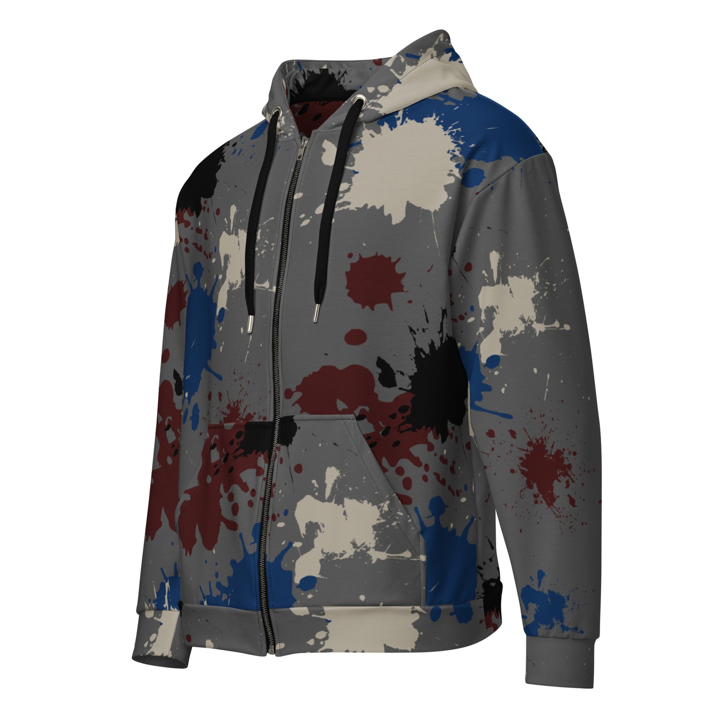 Paint Splatter - Premium Zip Hoodie