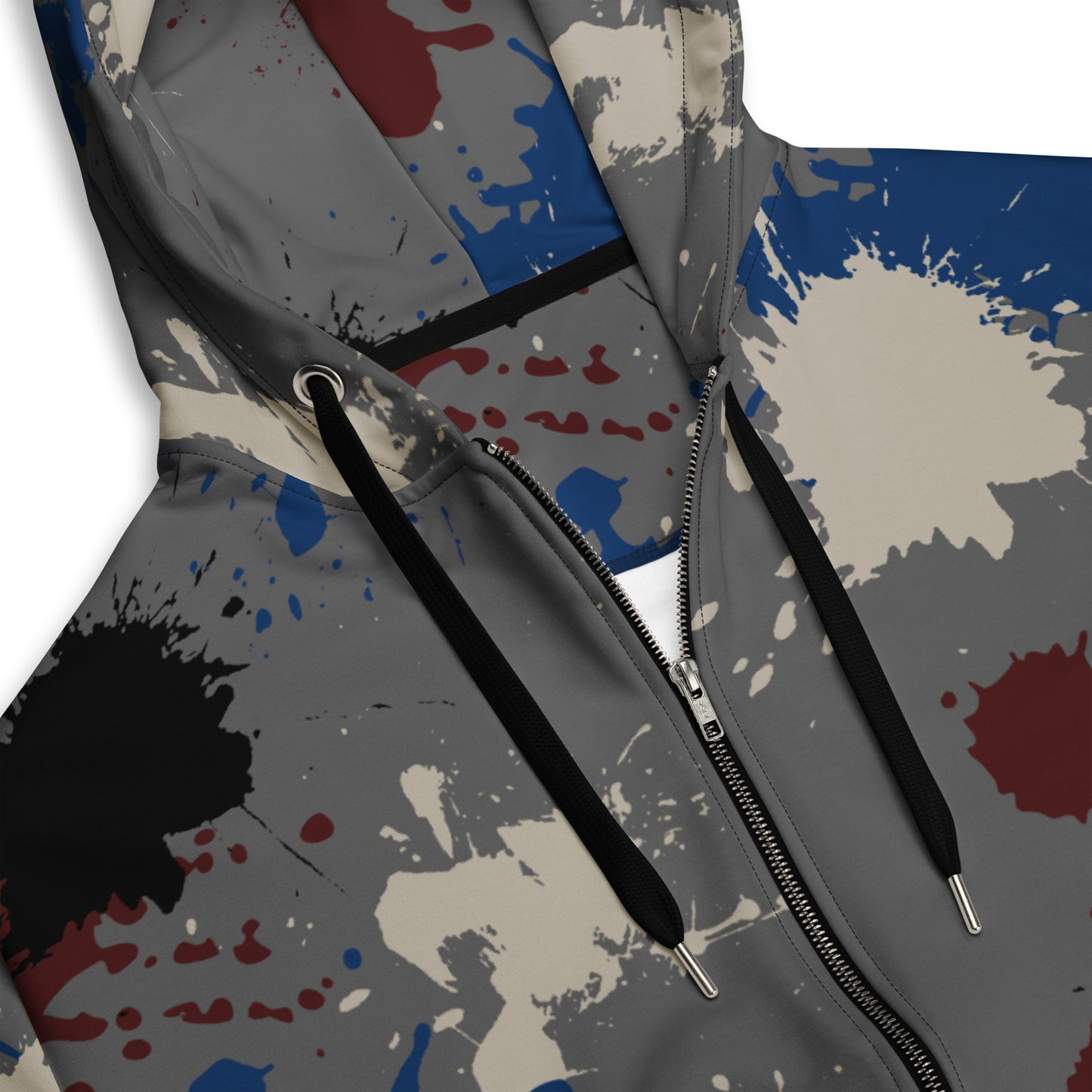 Paint Splatter - Premium Zip Hoodie