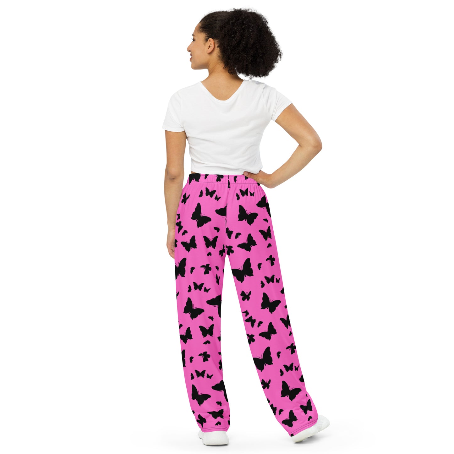 Pink Butterfly - Premium Pants