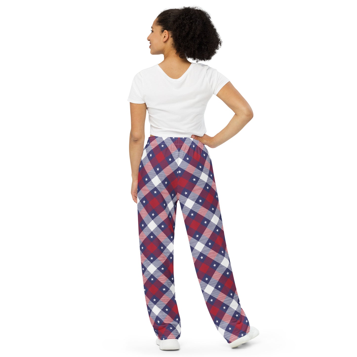 Patriotic Plaid - Premium Pants