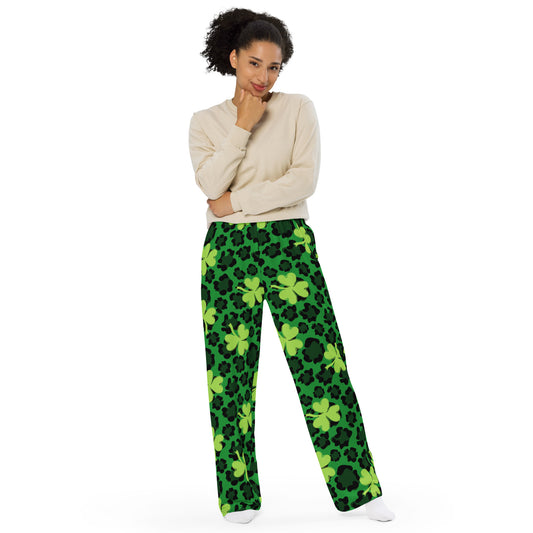 Leopard Clover - Premium Pants