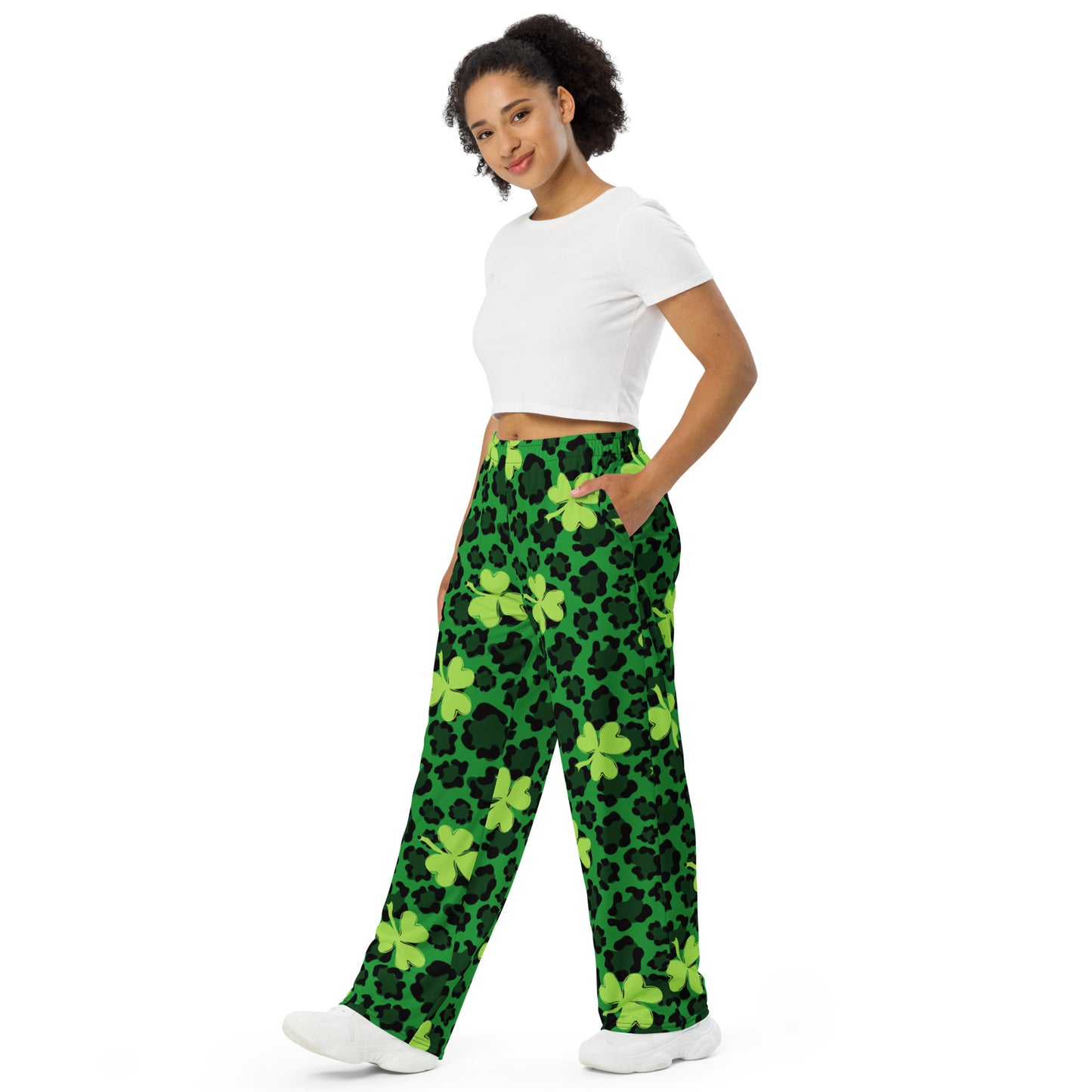 Leopard Clover - Premium Pants