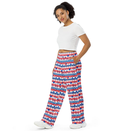 Patriotic Stripes - Premium Pants