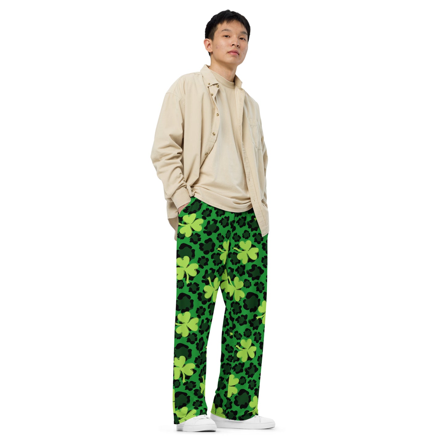 Leopard Clover - Premium Pants