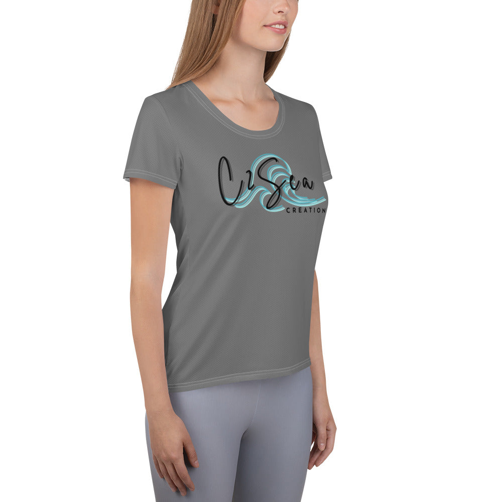 CUSTOM - C2Sea Athletic T-shirt (Medium Gray)