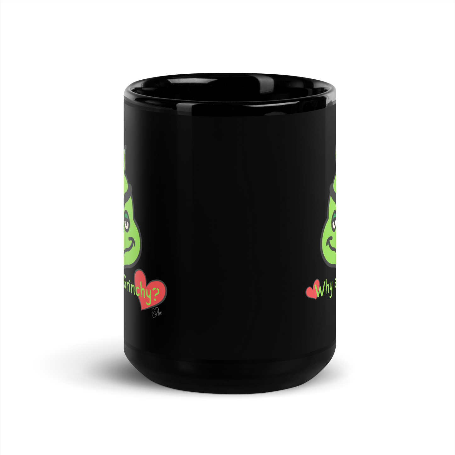 Grinch - Black Glossy Mug