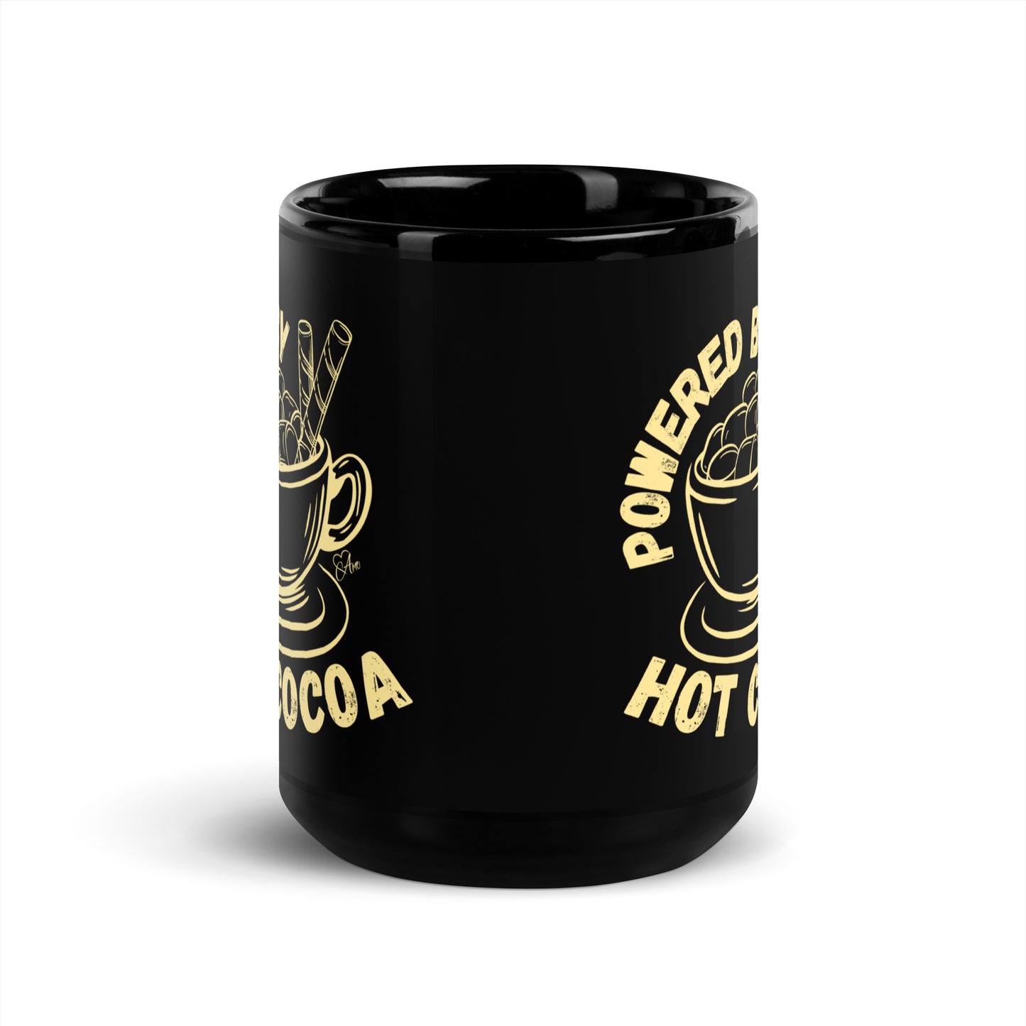 Cocoa - Black Glossy Mug