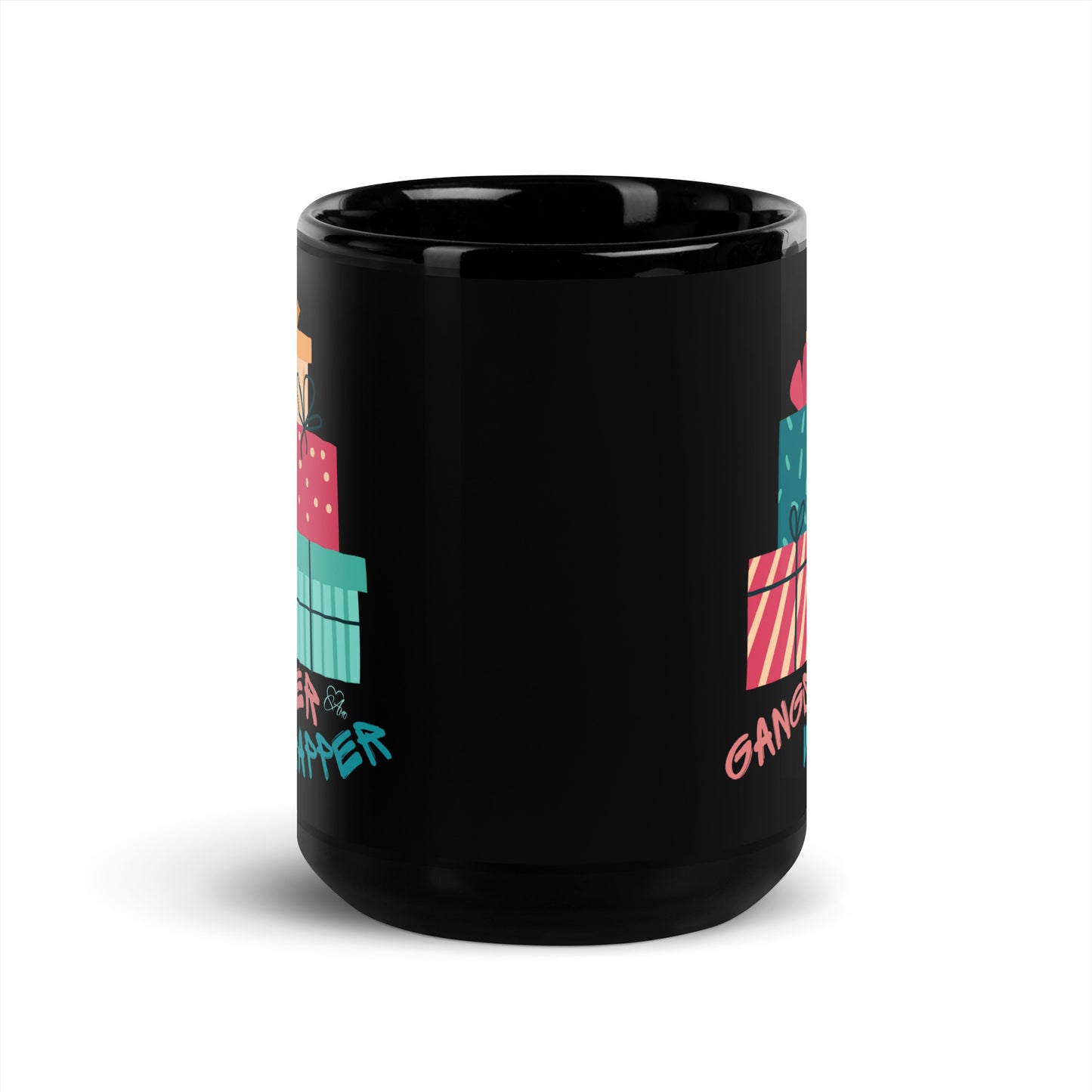 GW - Black Glossy Mug