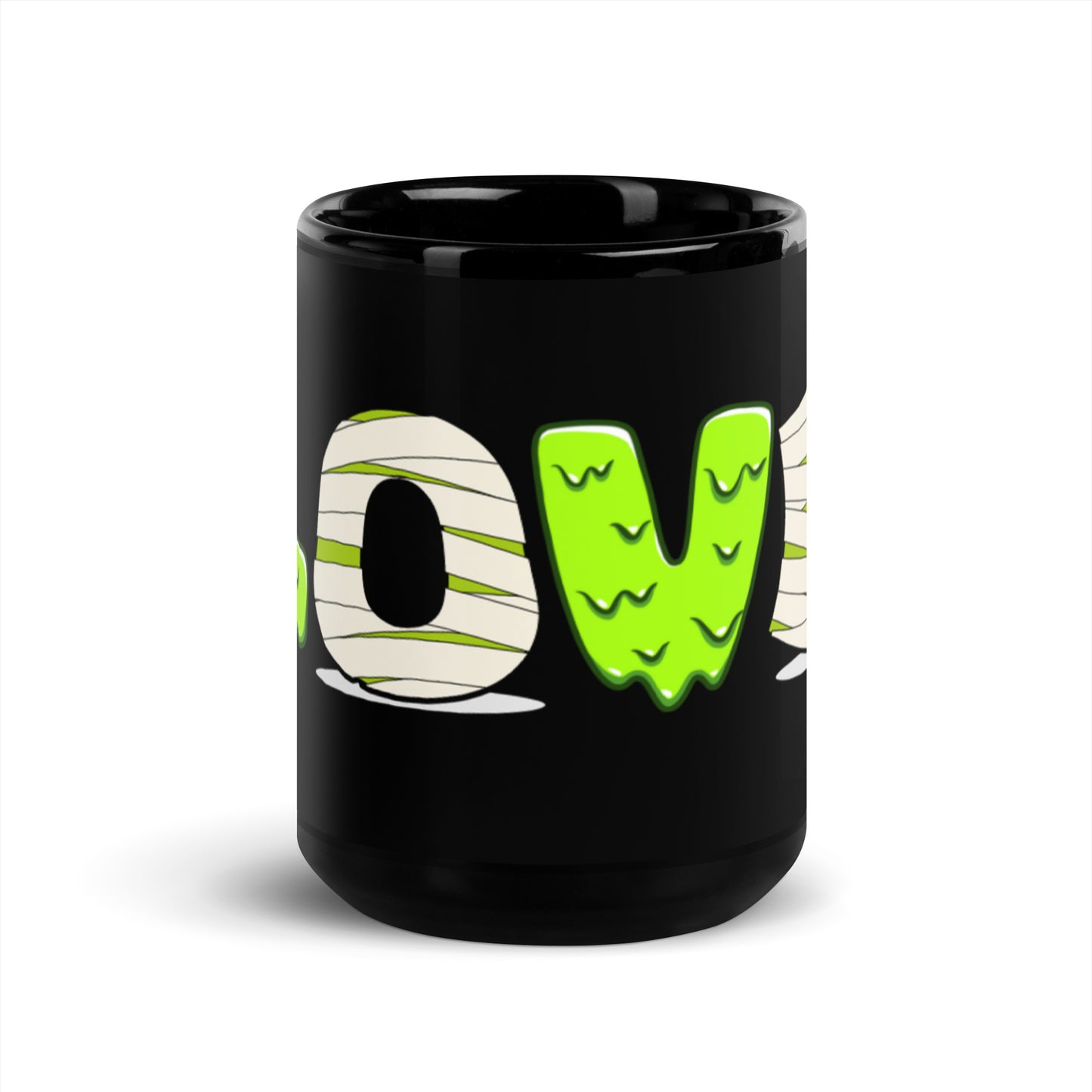Monster Love - Black Glossy Mug