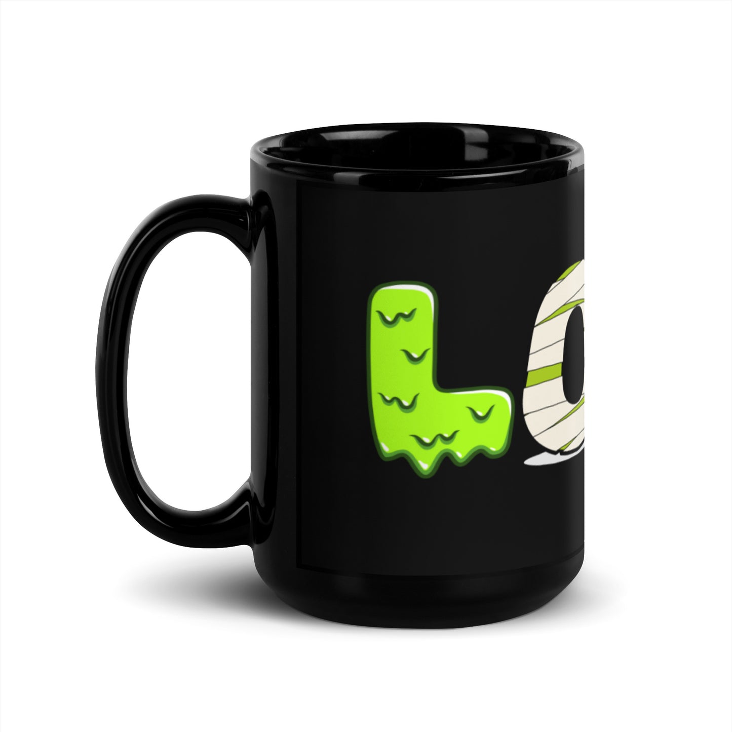Monster Love - Black Glossy Mug