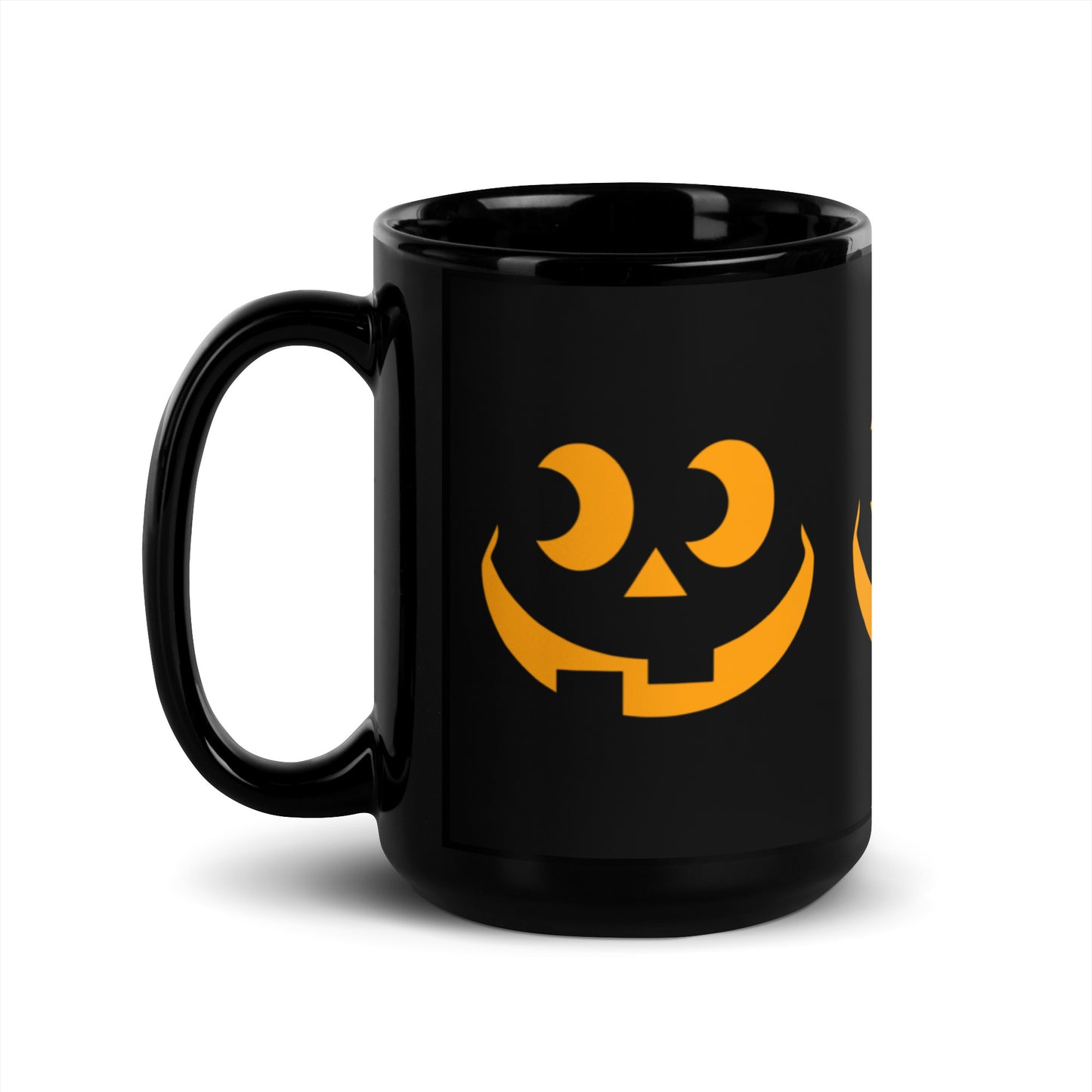 Jack - Black Glossy Mug