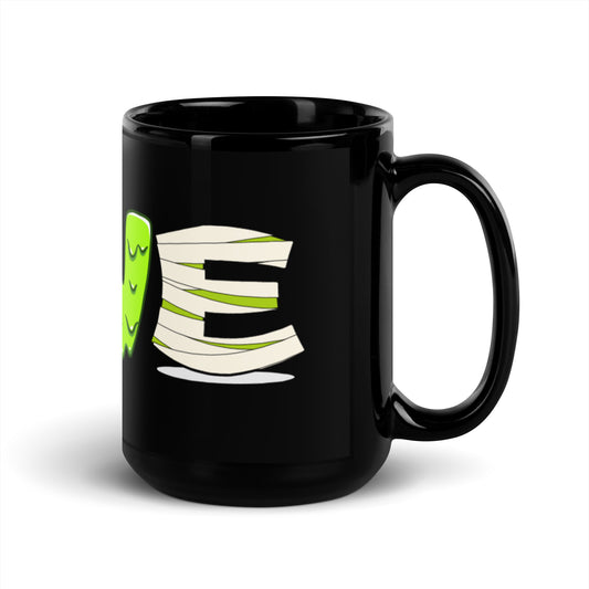 Monster Love - Black Glossy Mug