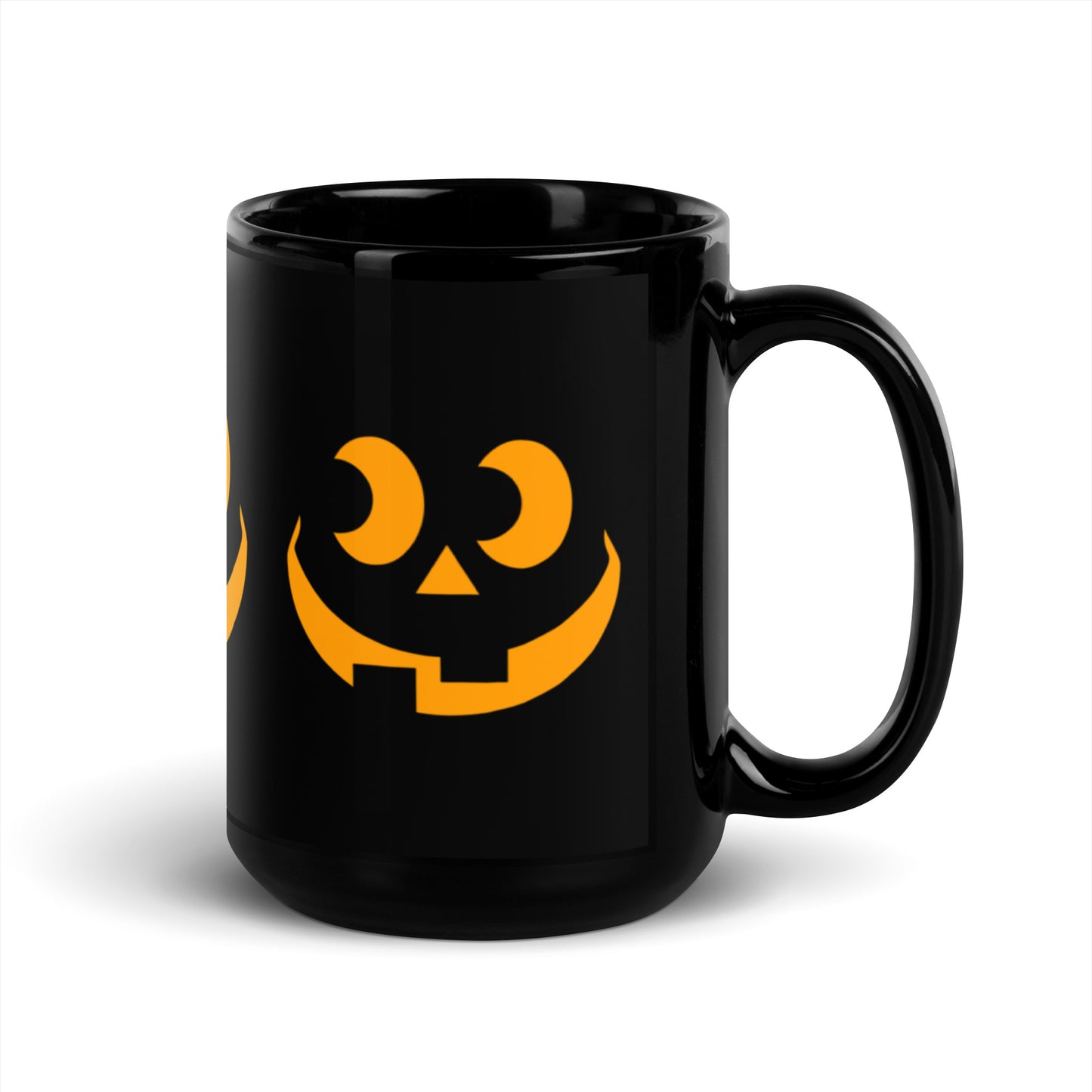 Jack - Black Glossy Mug