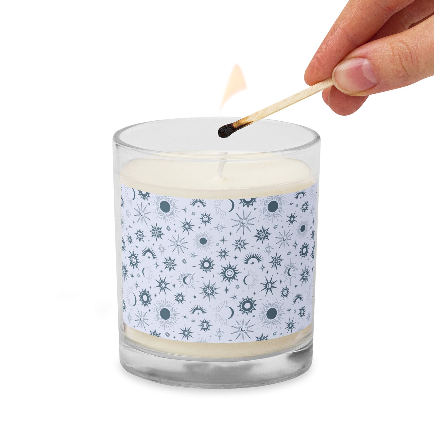 Cosmic (Light) - Glass Jar Soy Candle (unscented)