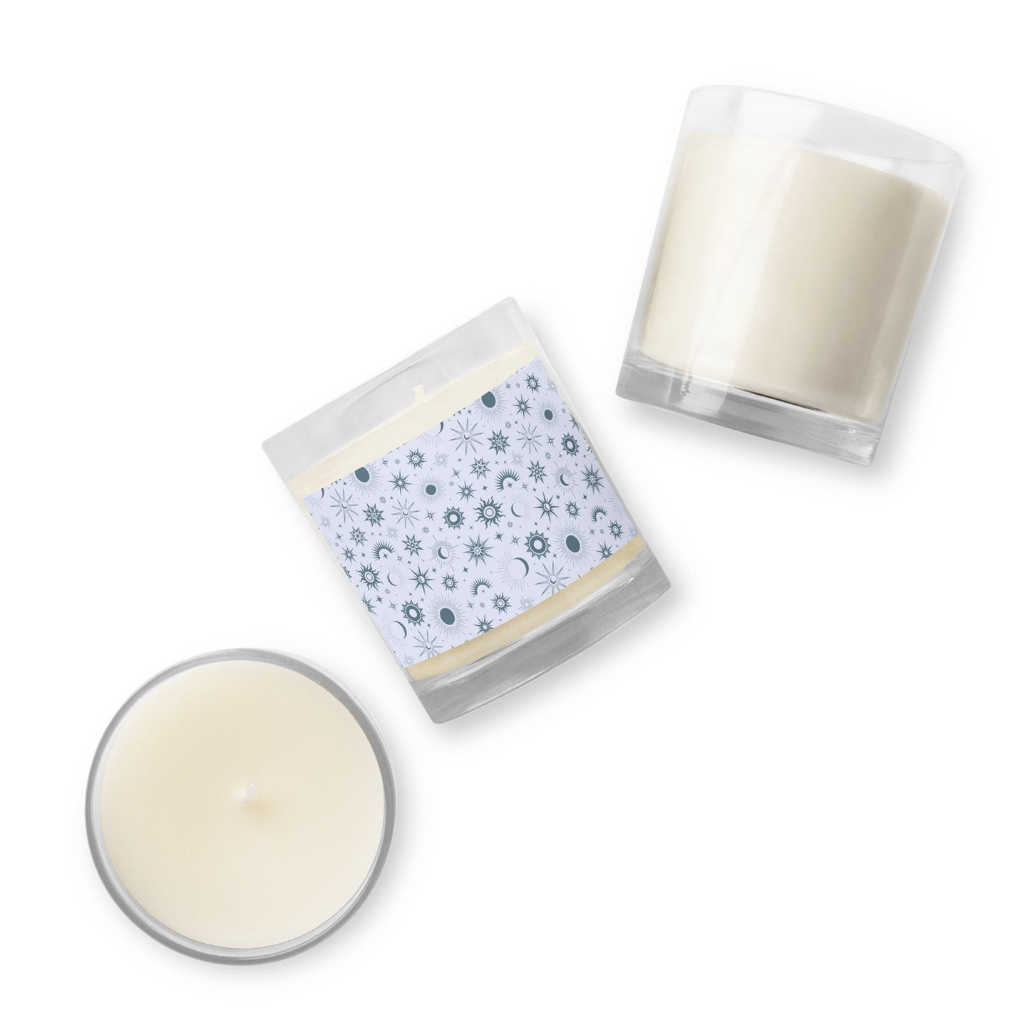 Cosmic (Light) - Glass Jar Soy Candle (unscented)
