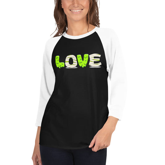 Love - 3/4 Sleeve Raglan Shirt