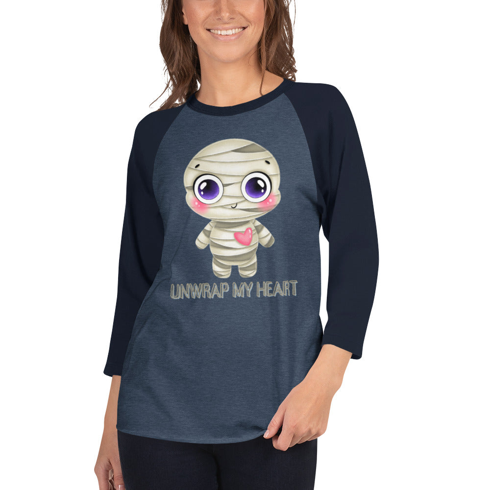 Mummy - 3/4 Sleeve Raglan Shirt