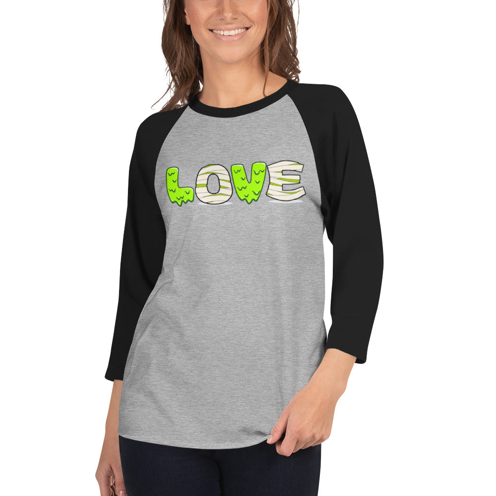 Love - 3/4 Sleeve Raglan Shirt