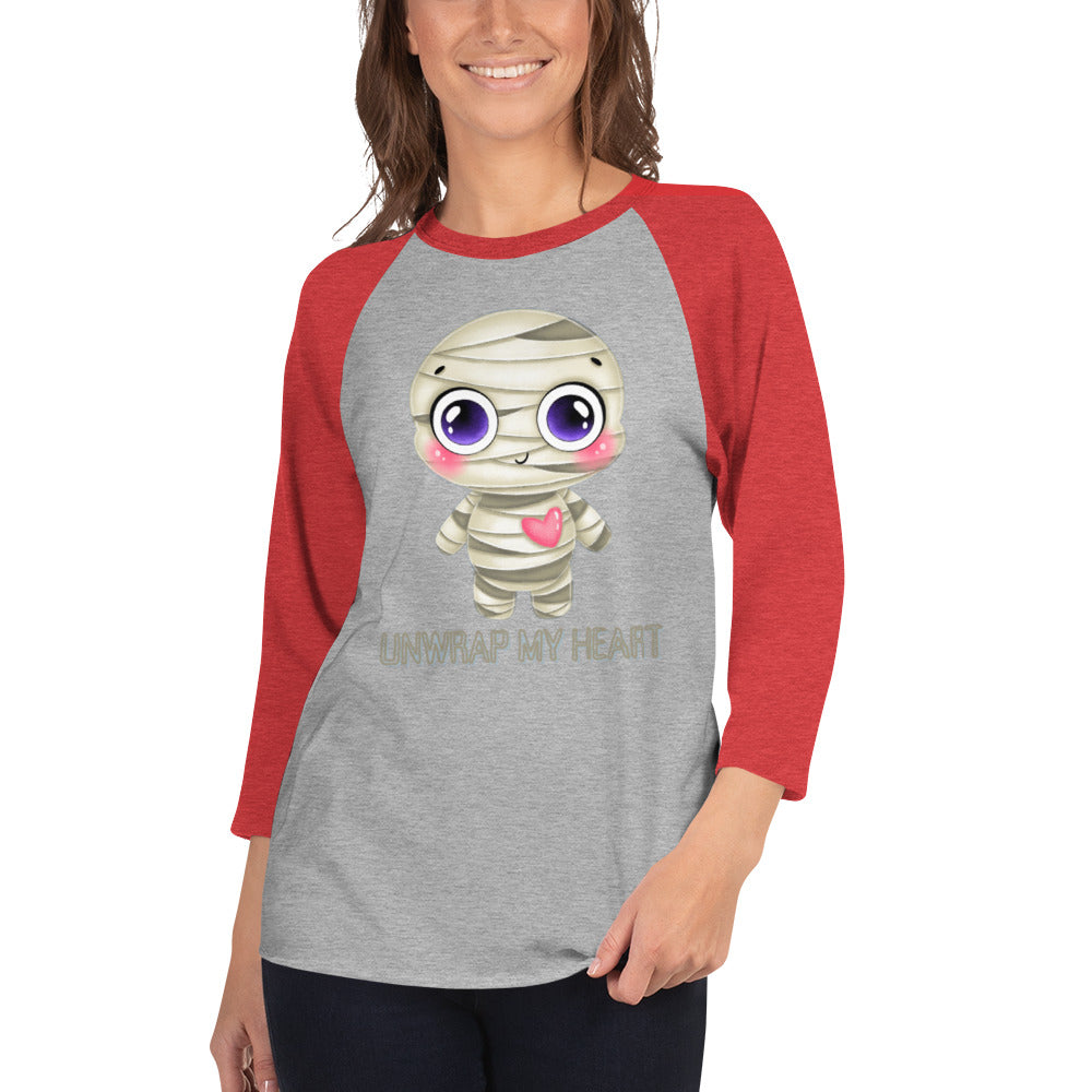 Mummy - 3/4 Sleeve Raglan Shirt