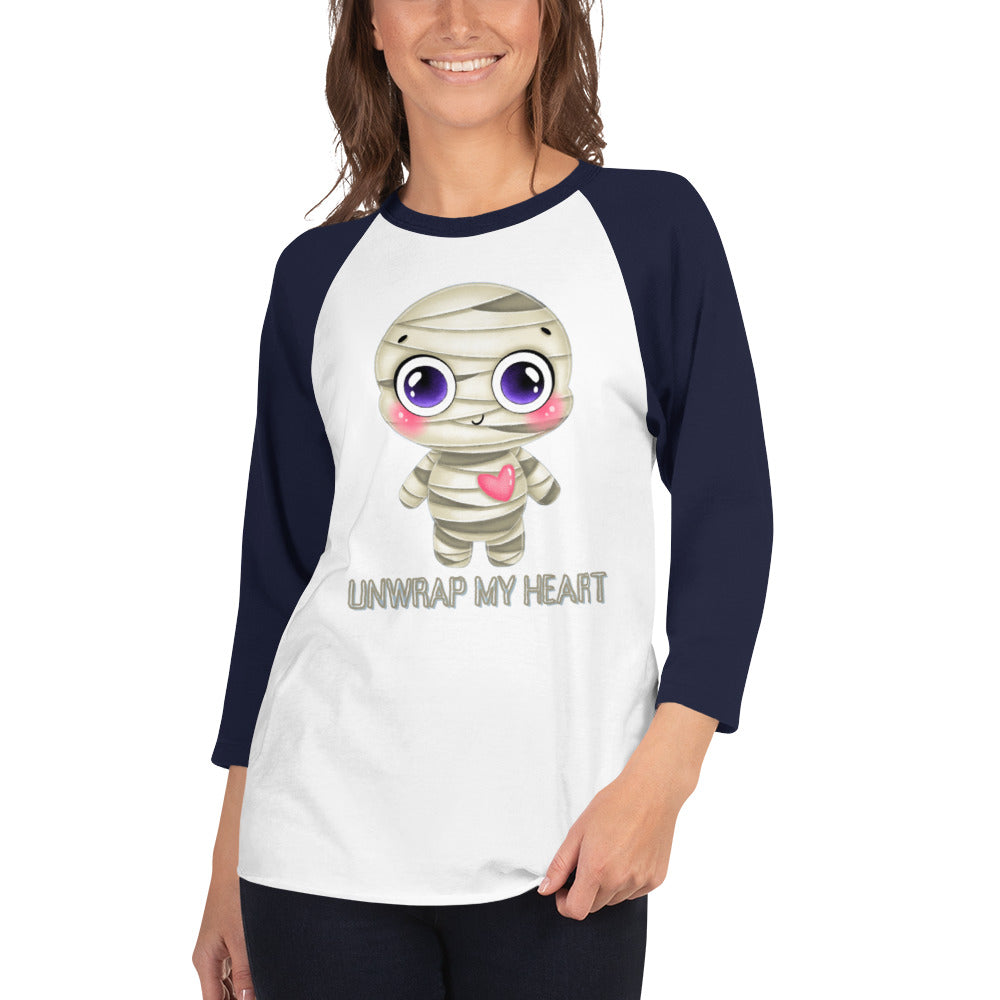 Mummy - 3/4 Sleeve Raglan Shirt