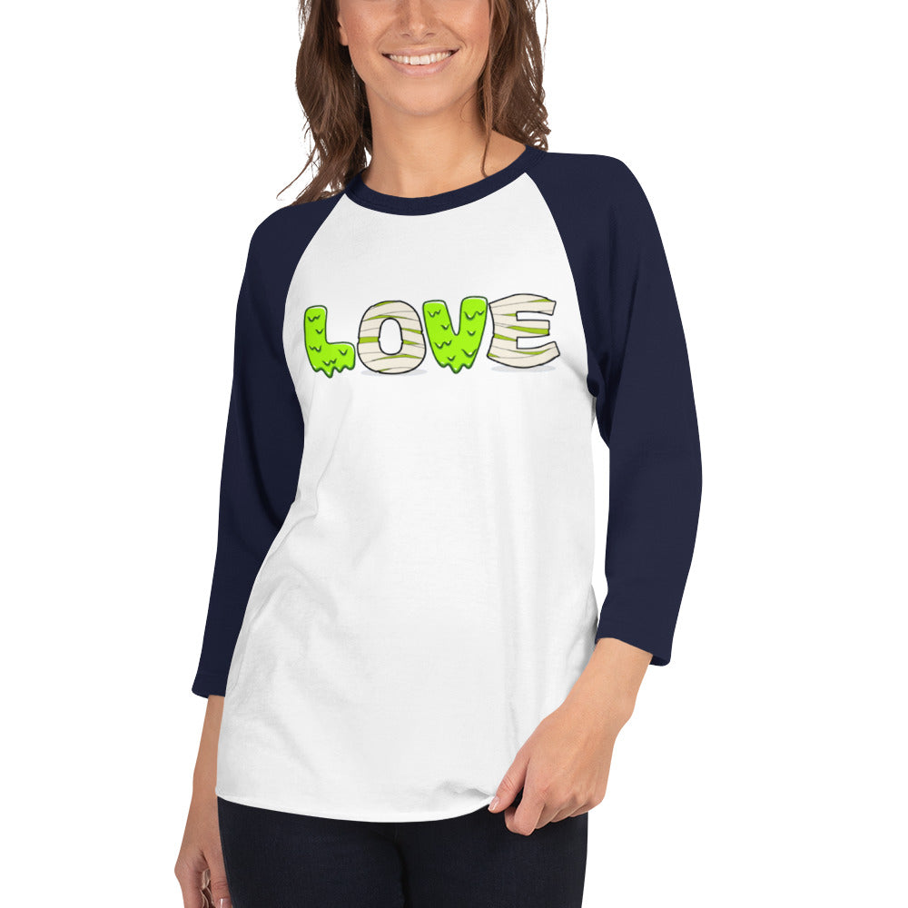 Love - 3/4 Sleeve Raglan Shirt