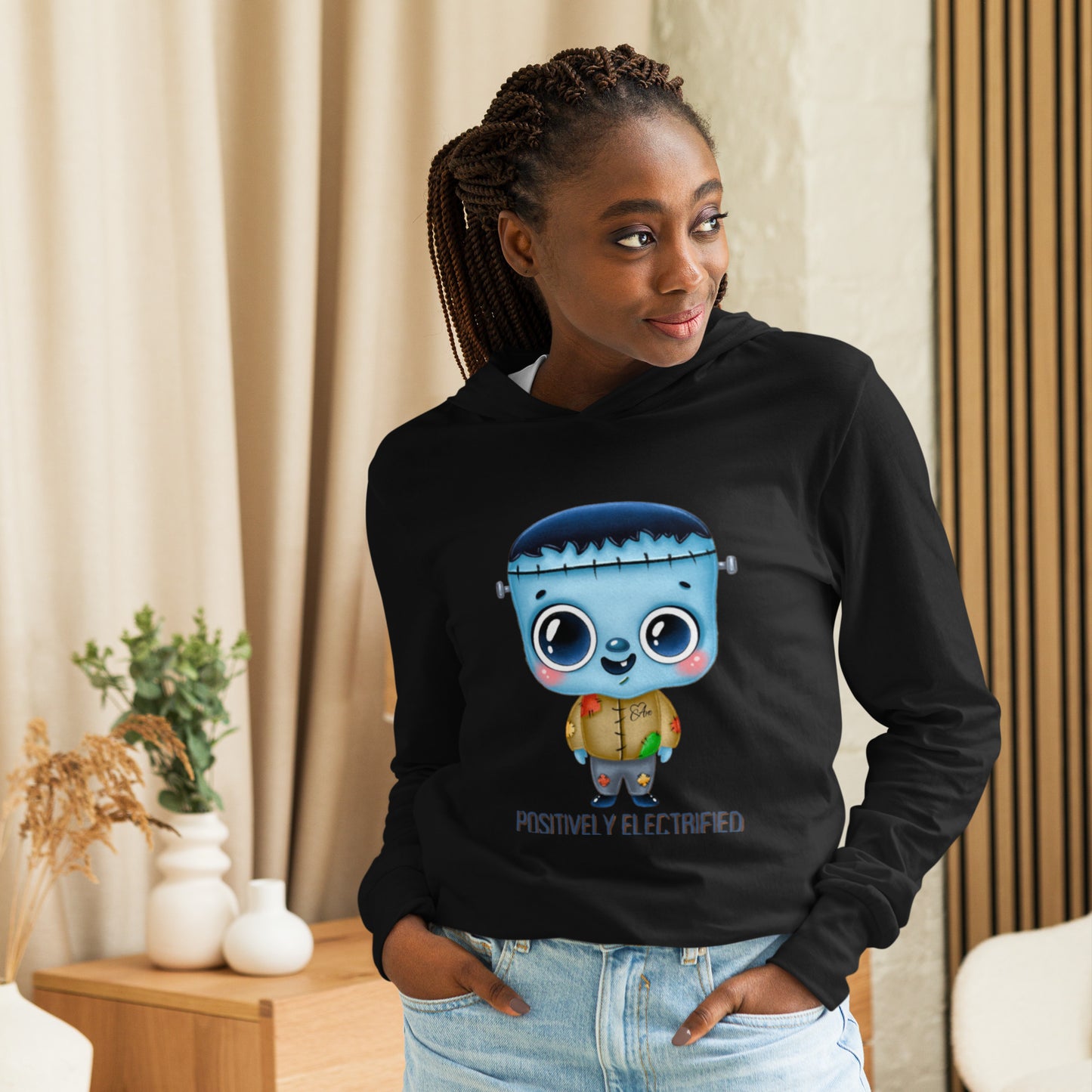 Frankie - Hooded Long-sleeve T-shirt
