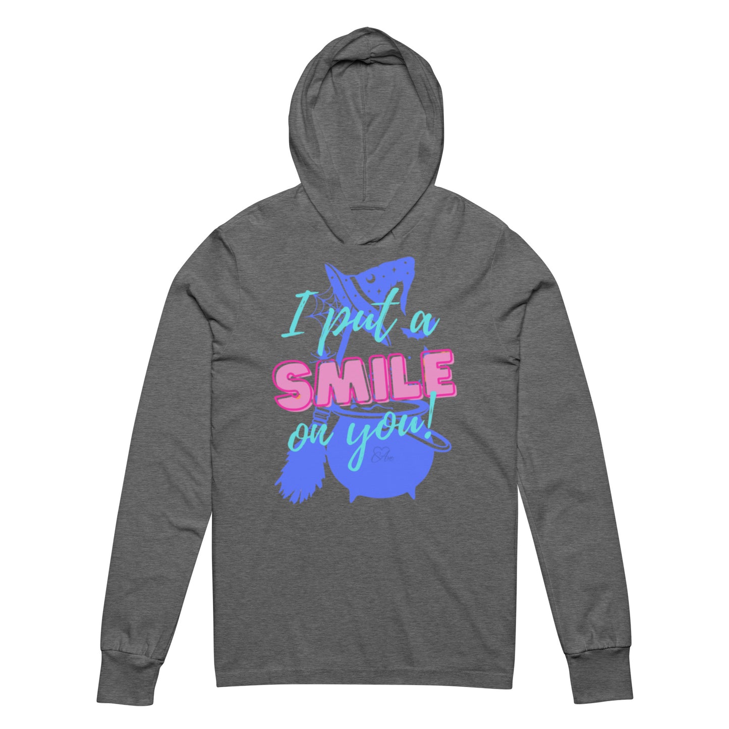 Smile - Hooded Long-sleeve T-shirt