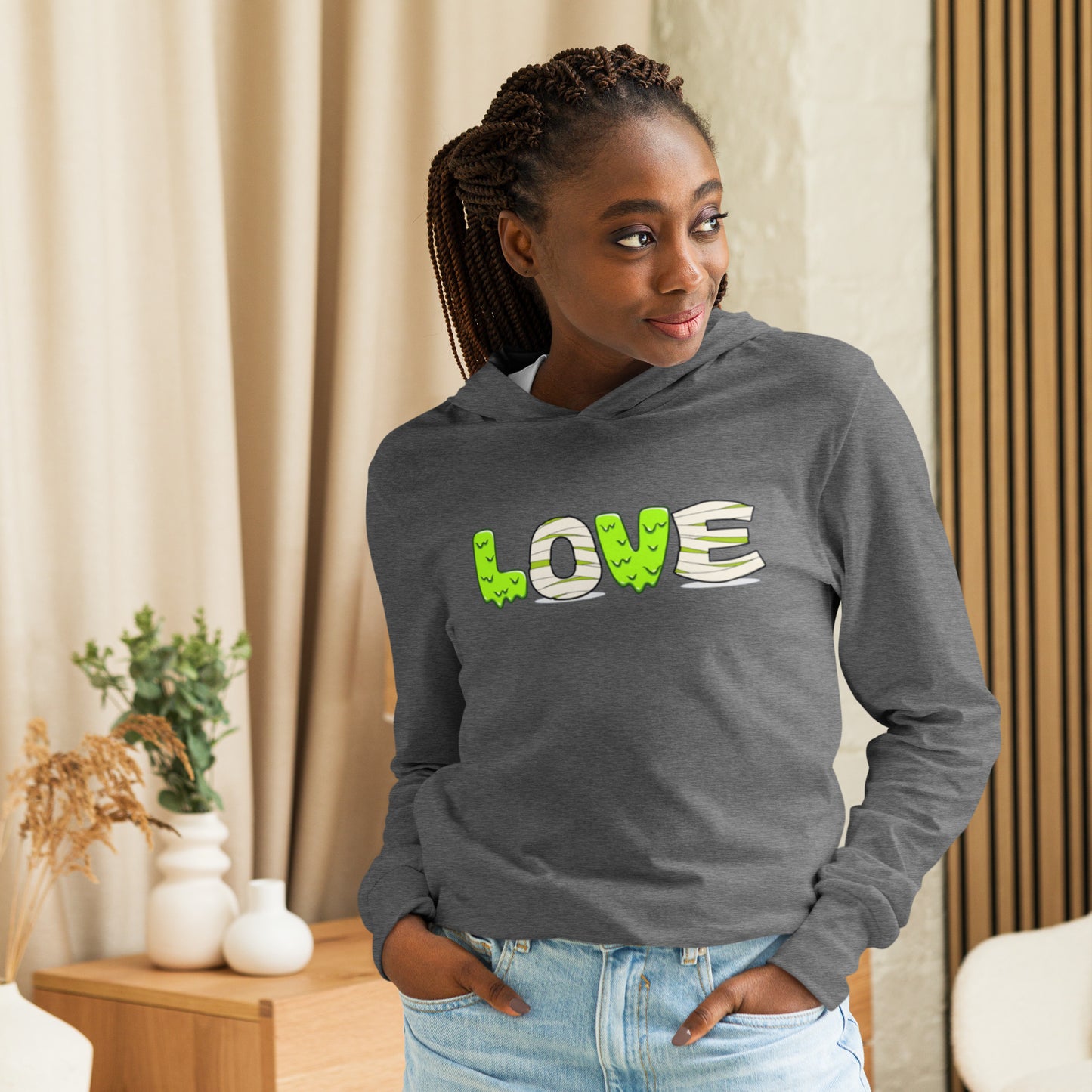 Love - Hooded Long-sleeve T-shirt
