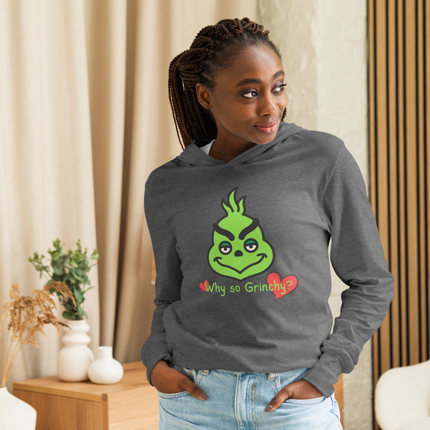 Grinch - Hooded Long-Sleeve T-Shirt