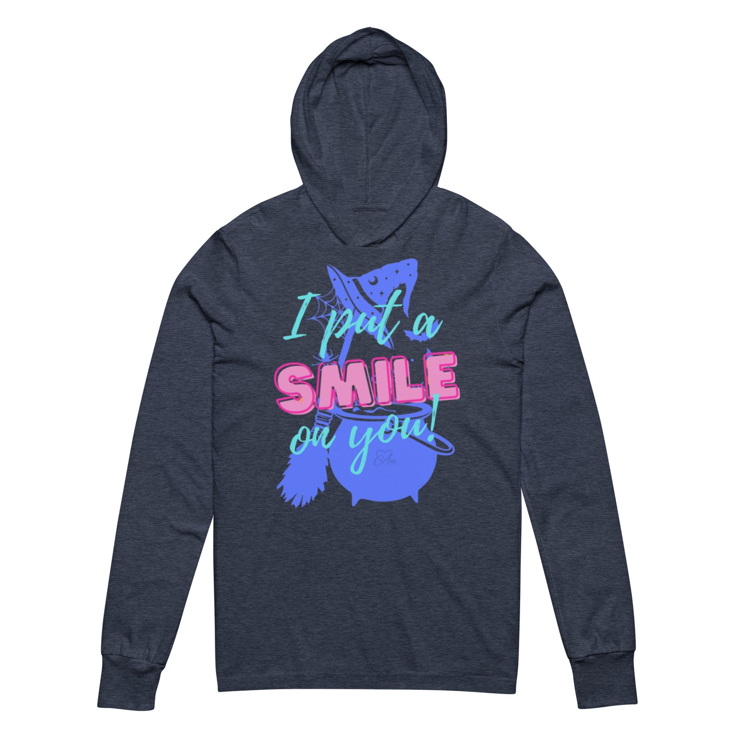Smile - Hooded Long-sleeve T-shirt