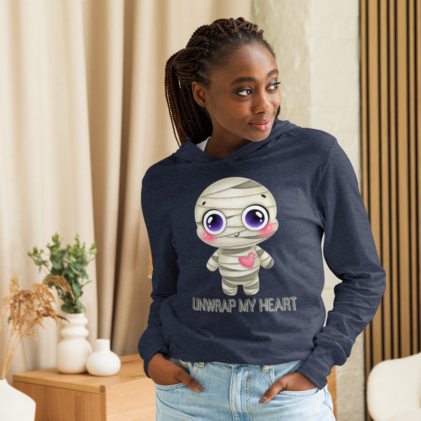 Mummy - Hooded Long-sleeve T-shirt