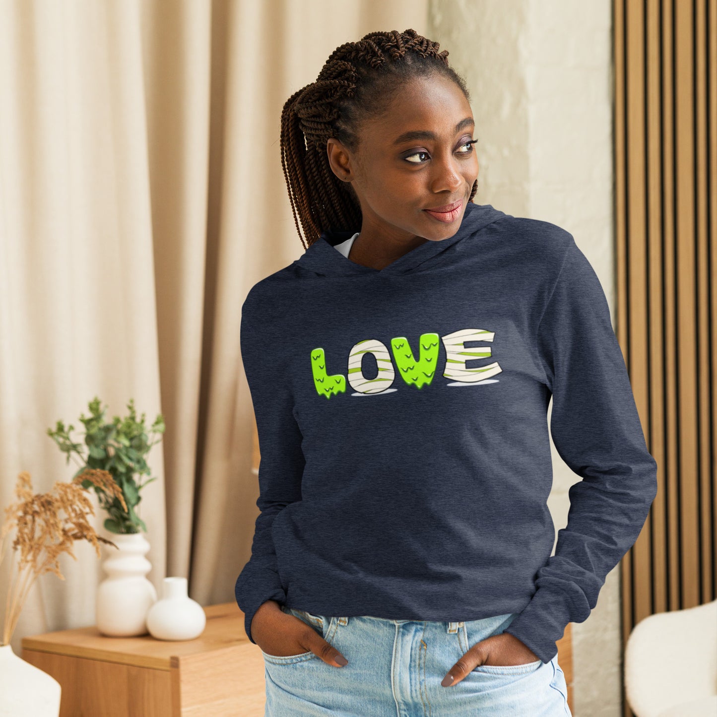 Love - Hooded Long-sleeve T-shirt