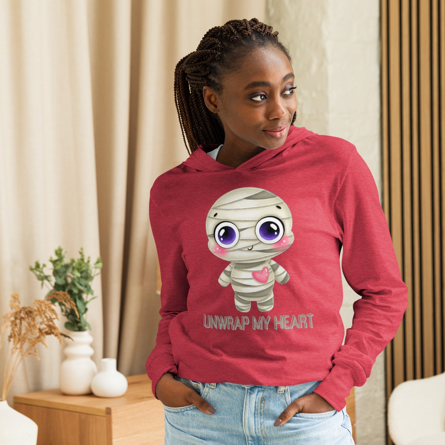Mummy - Hooded Long-sleeve T-shirt