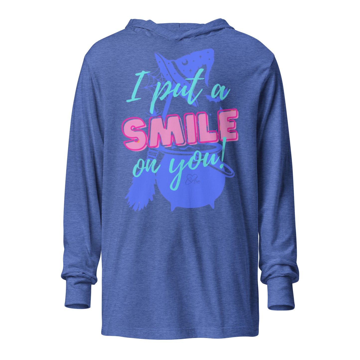 Smile - Hooded Long-sleeve T-shirt
