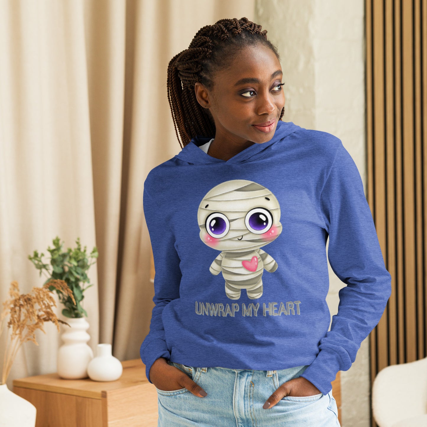 Mummy - Hooded Long-sleeve T-shirt