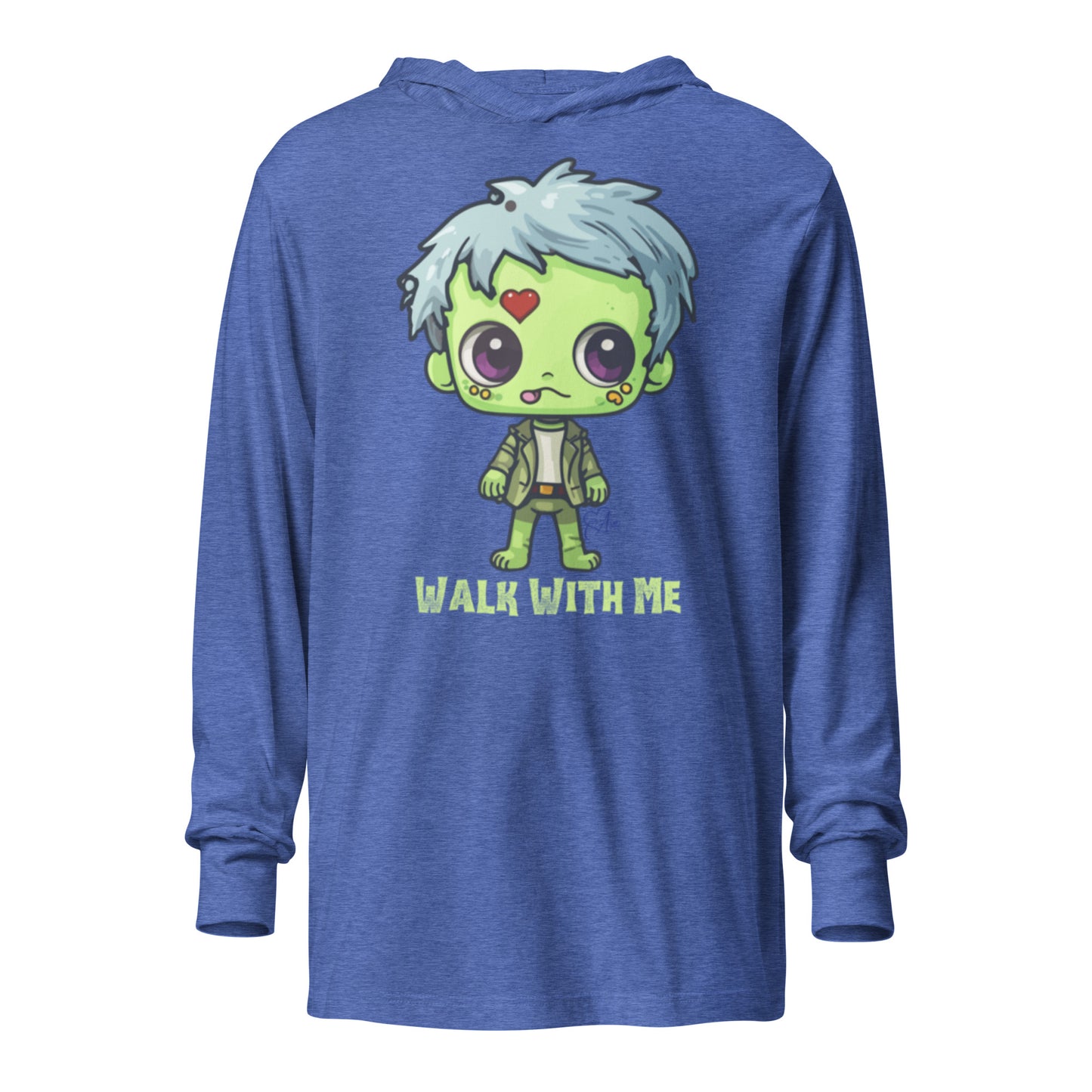 Zombie - Hooded Long-sleeve T-shirt