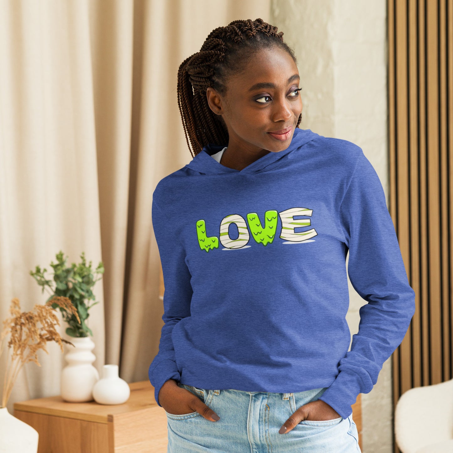 Love - Hooded Long-sleeve T-shirt
