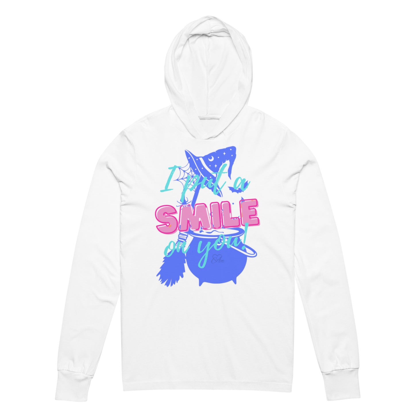 Smile - Hooded Long-sleeve T-shirt