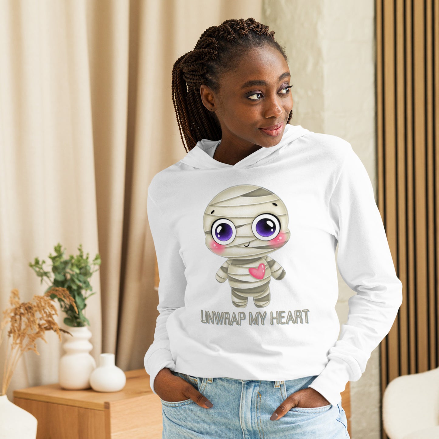 Mummy - Hooded Long-sleeve T-shirt