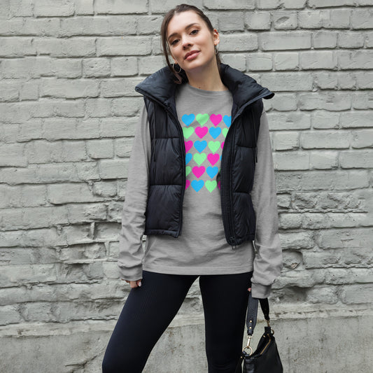 Bright Hearts - Long-Sleeve T-Shirt