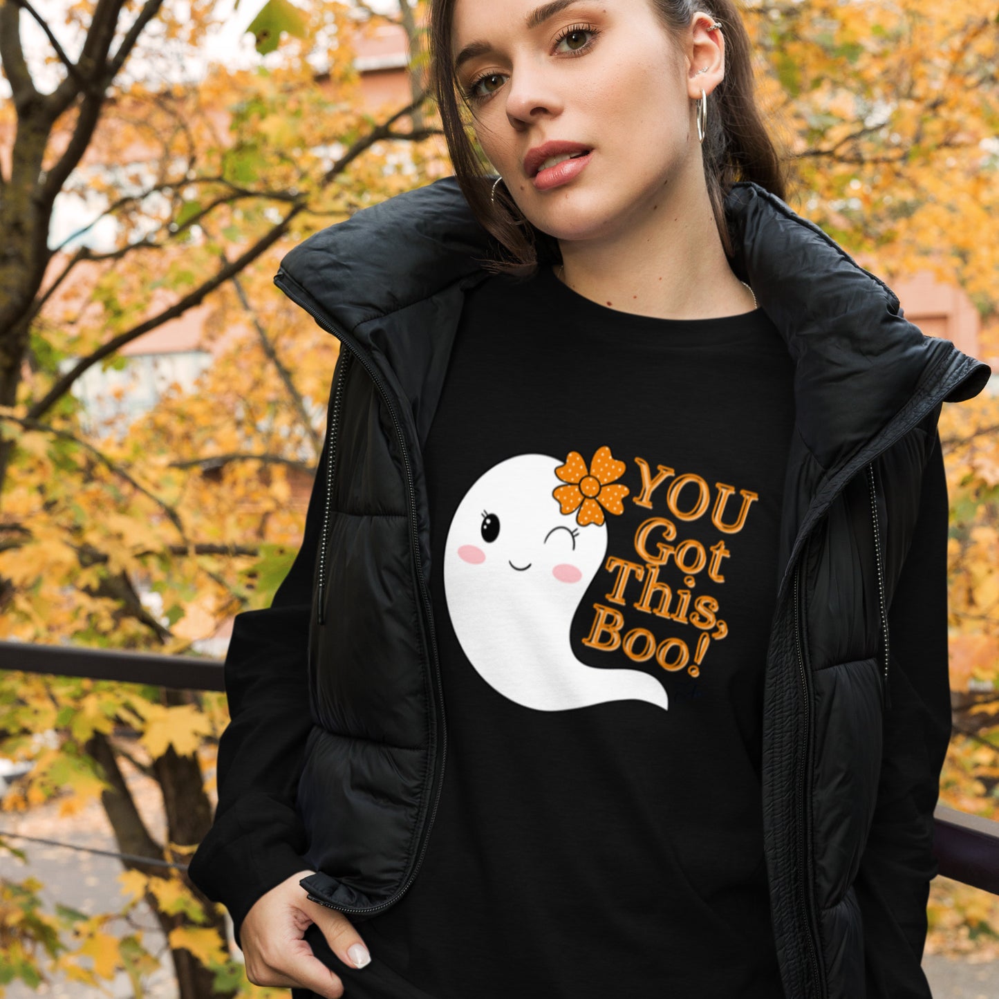 Boo - Long-sleeve T-shirt
