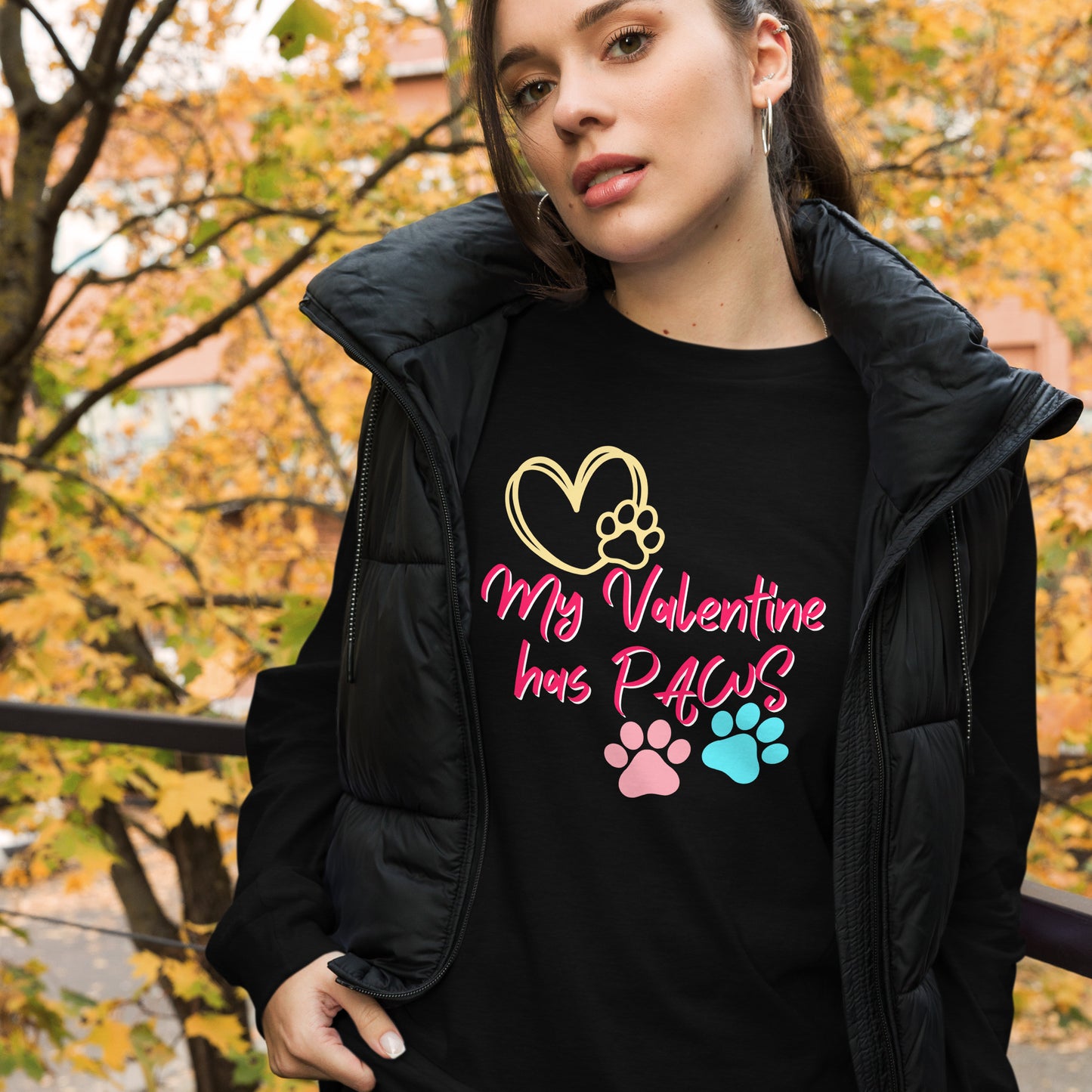 Paw Valentine - Long-Sleeve T-Shirt