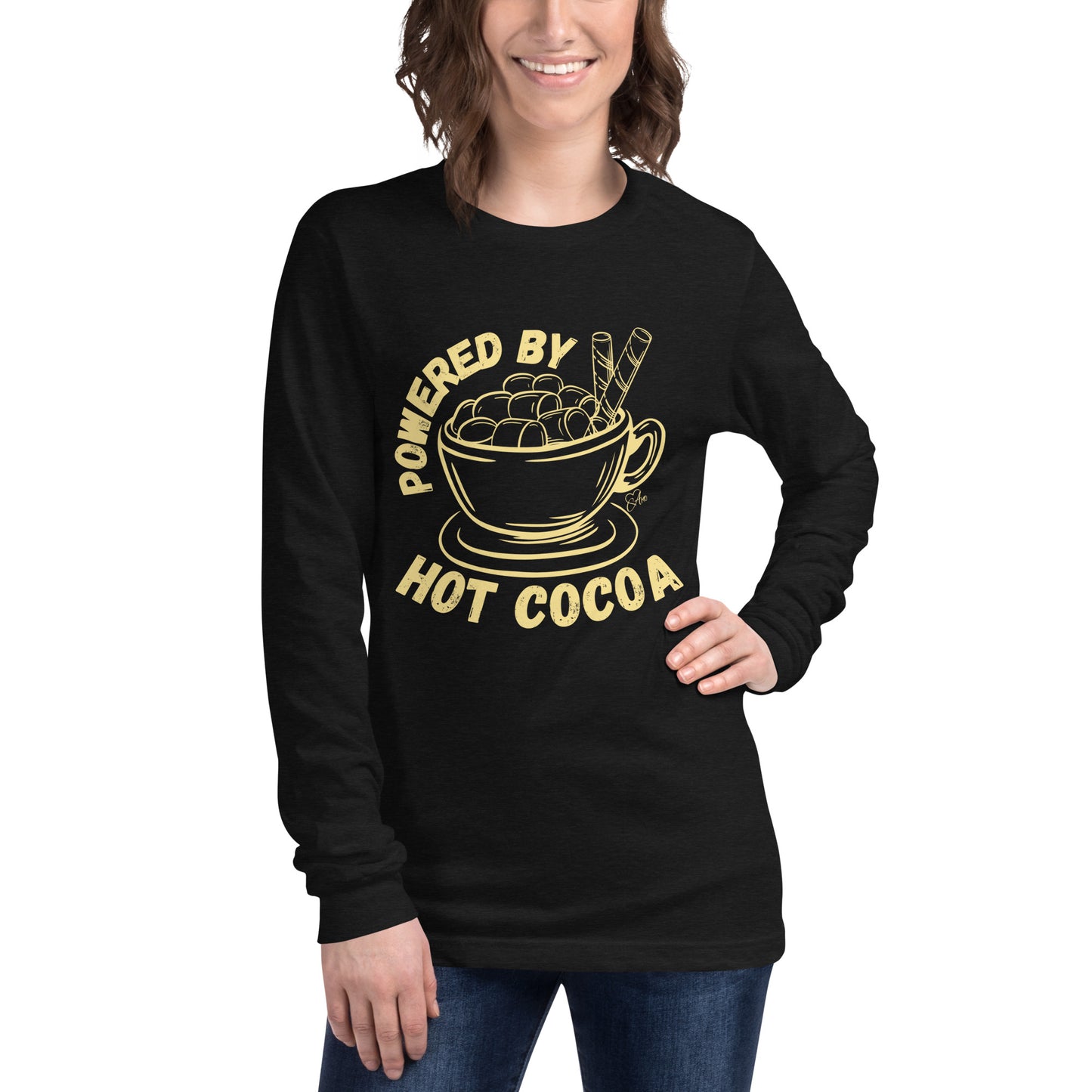 Cocoa Dark - Long-Sleeve T-Shirt