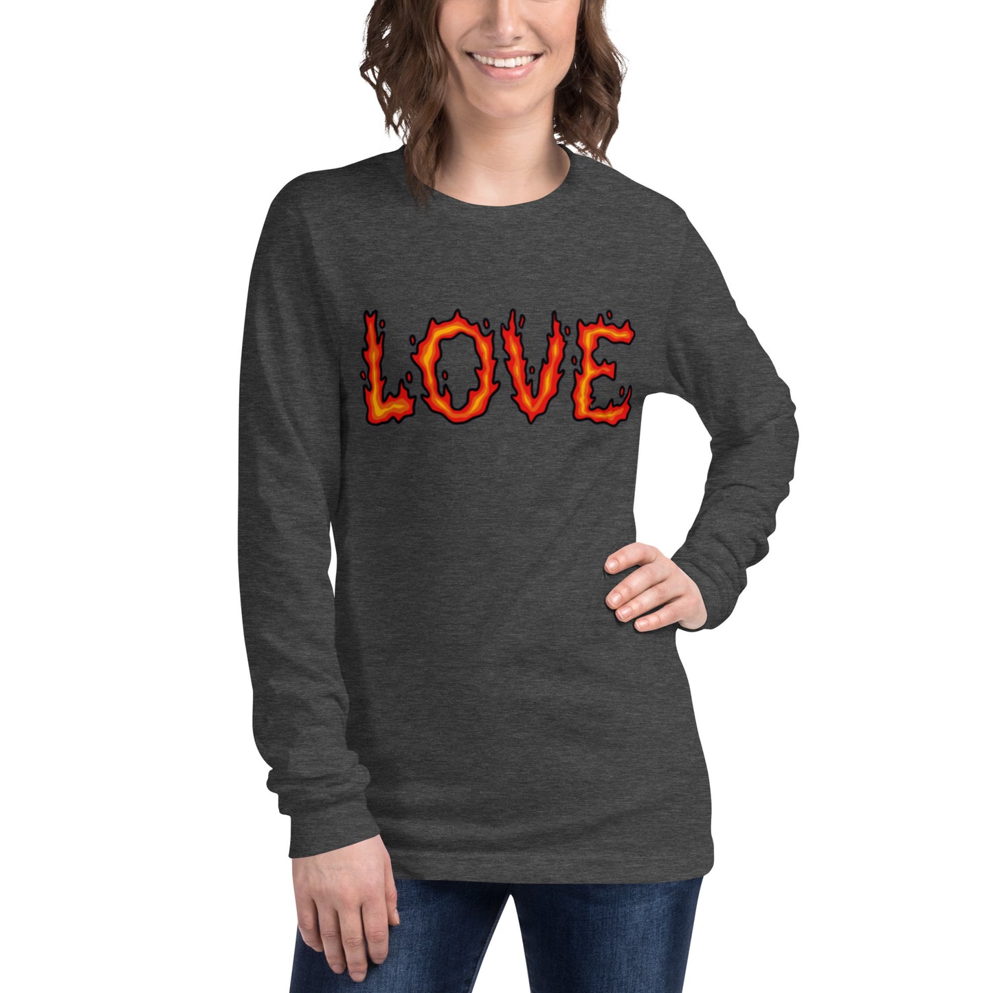 Burning Love - Long-sleeve T-shirt