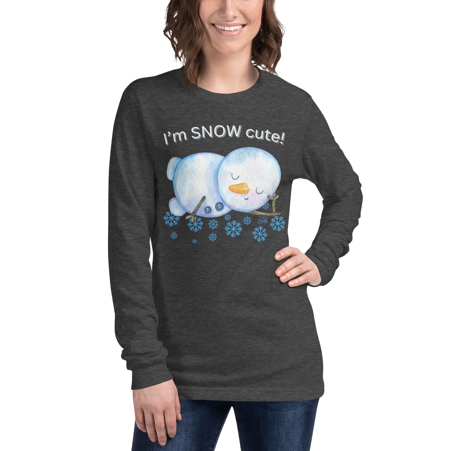 Snow Cute - Long-Sleeve T-Shirt