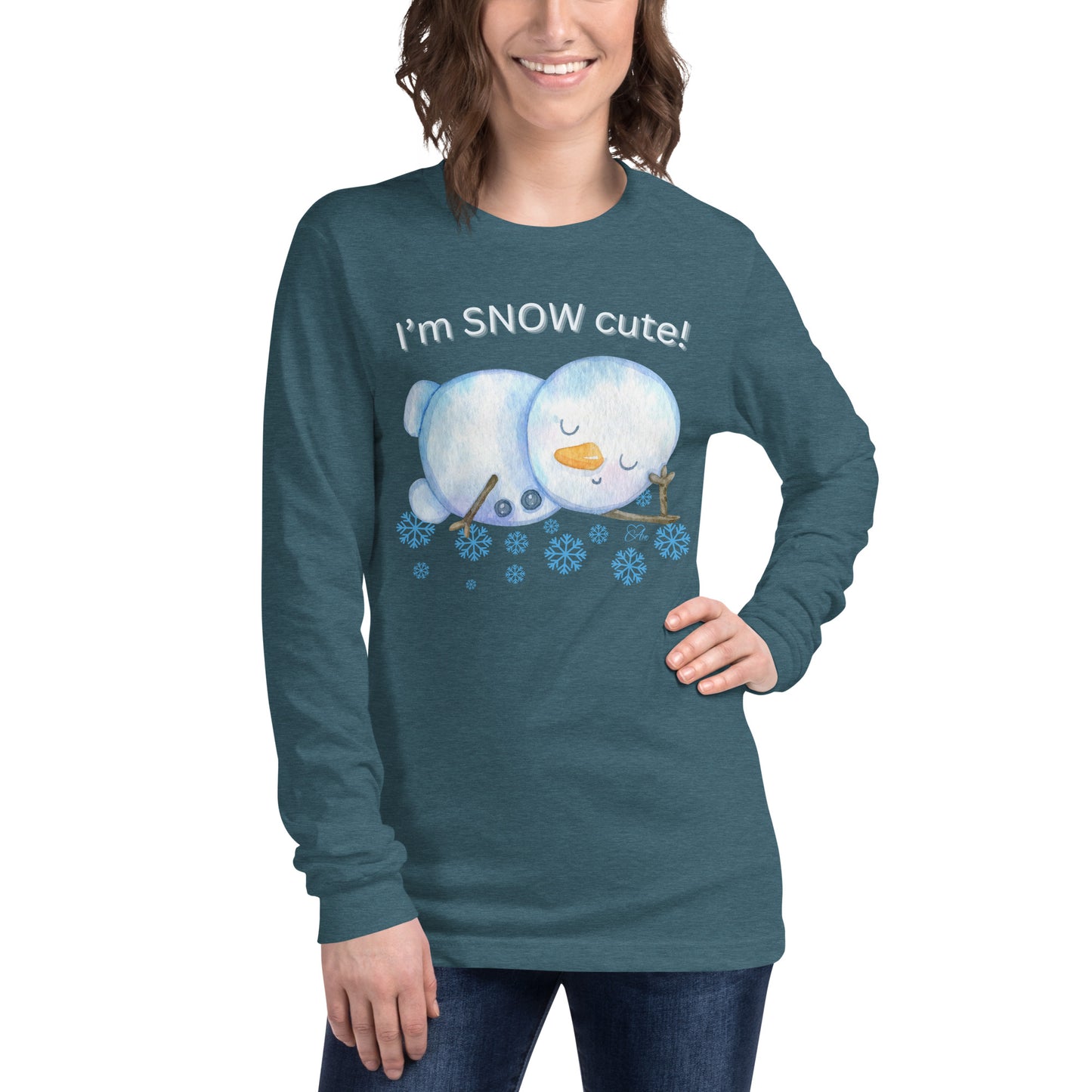 Snow Cute - Long-Sleeve T-Shirt