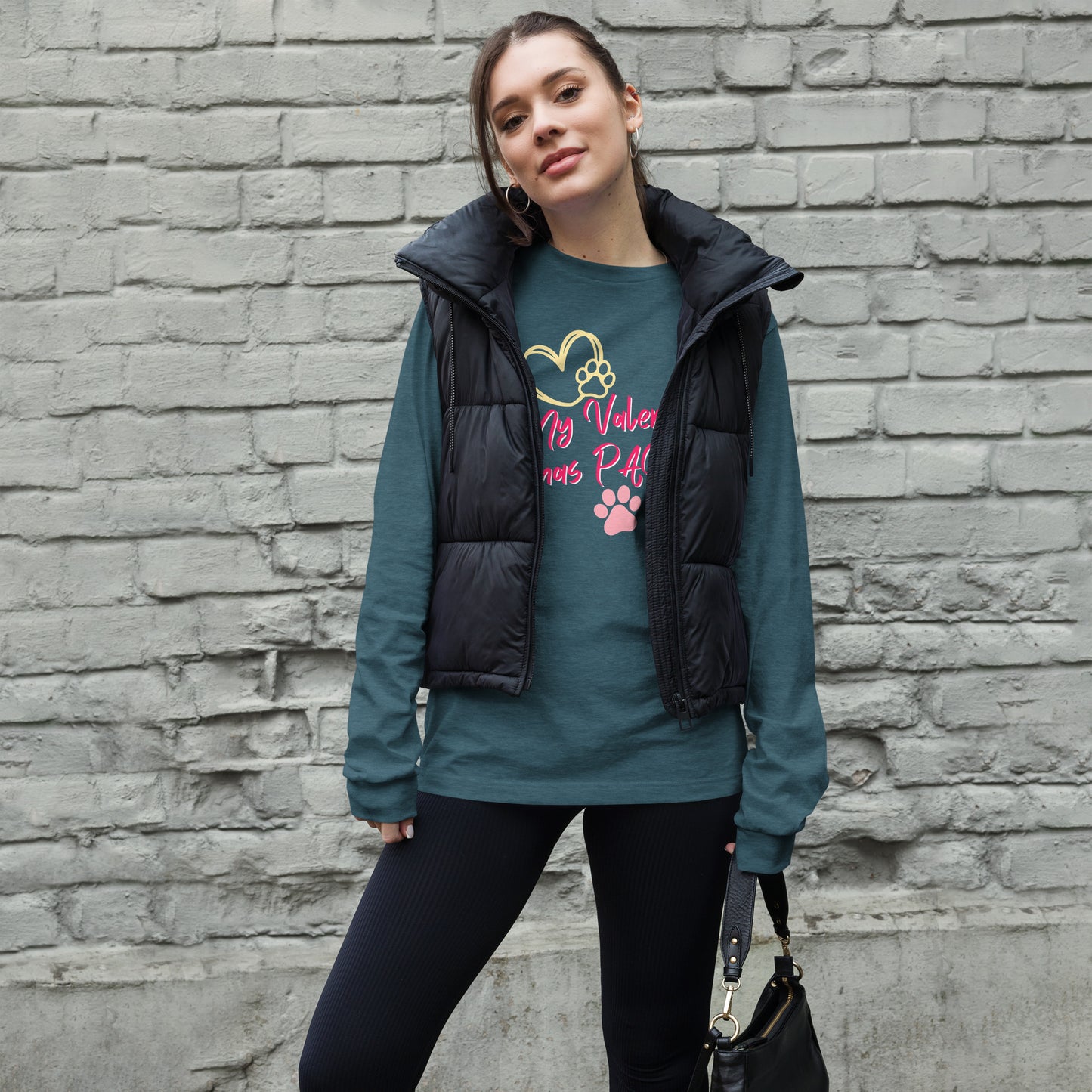 Paw Valentine - Long-Sleeve T-Shirt