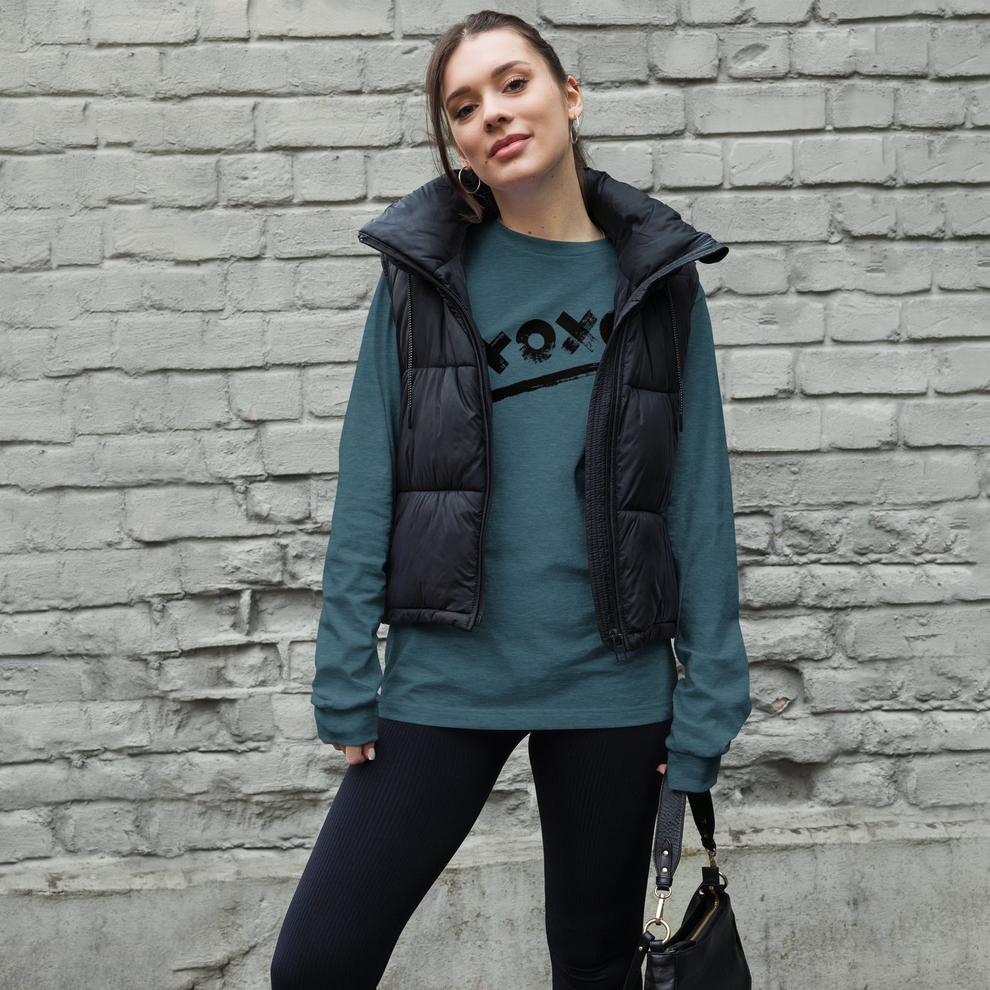 Black XOXO - Long-Sleeve T-Shirt