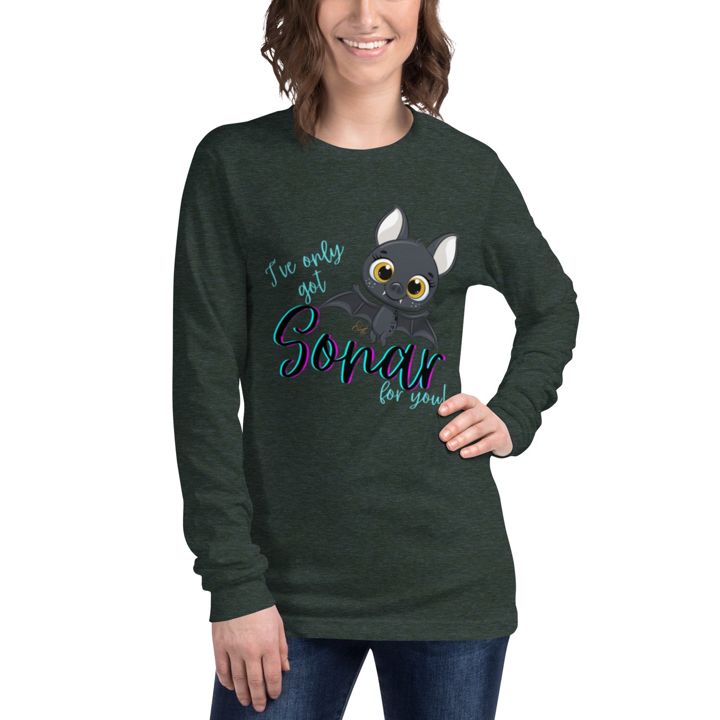 Bat Sonar - Long-sleeve T-Shirt