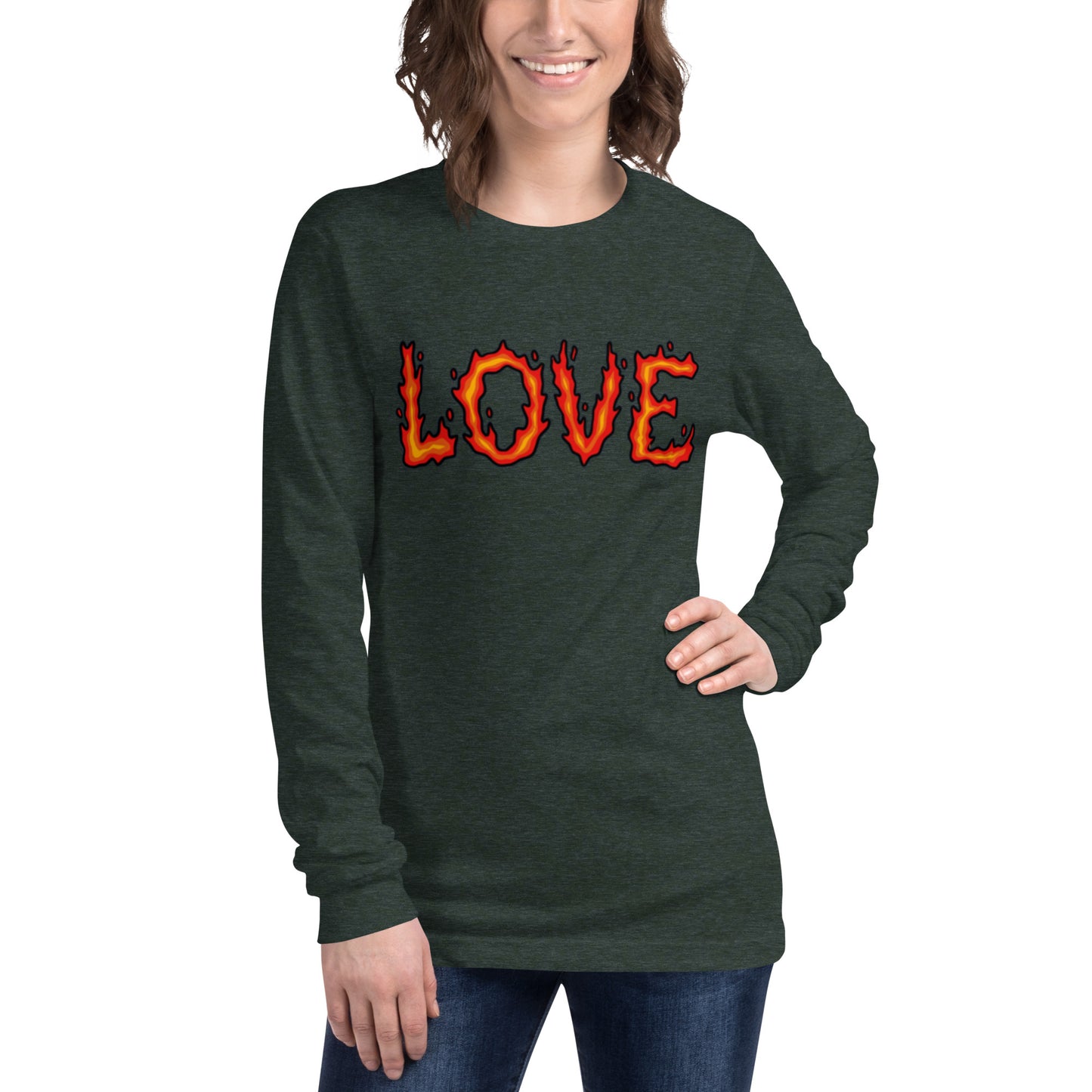 Burning Love - Long-sleeve T-shirt